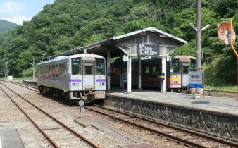 芸備線 備後落合駅