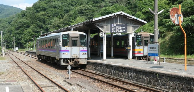 芸備線 備後落合駅